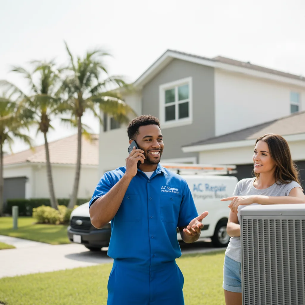 AC Repair Pompano Beach customer support in North Vernon